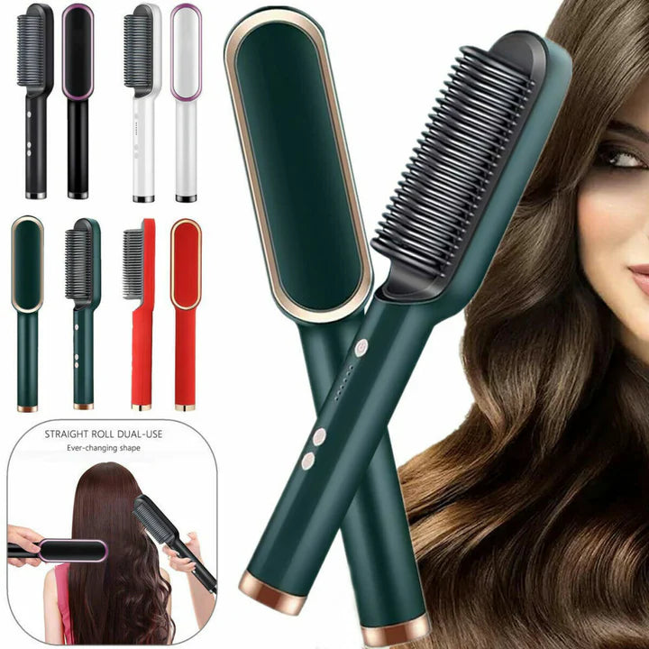 HAIR straightner comb brush free shipping