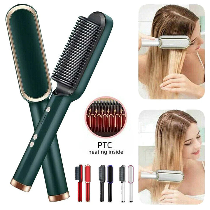 HAIR straightner comb brush free shipping
