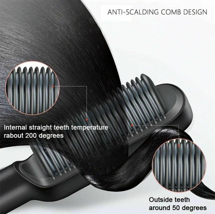 HAIR straightner comb brush free shipping